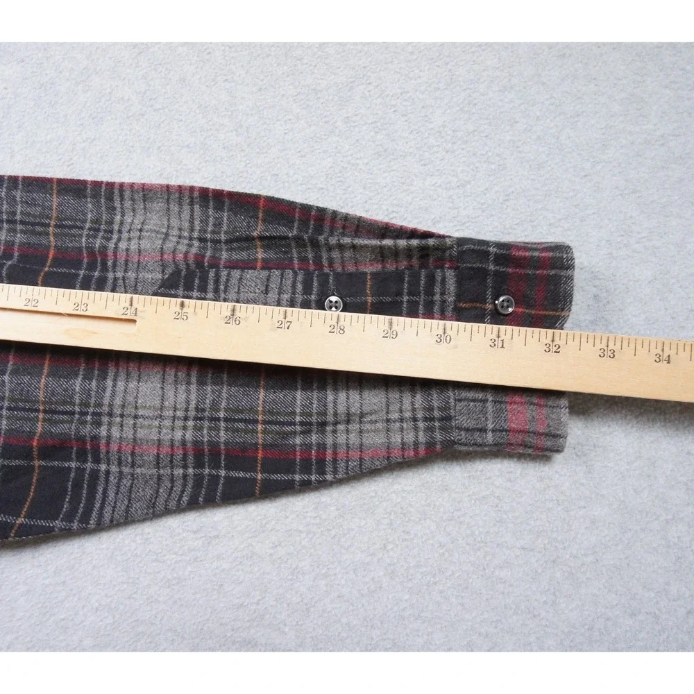 Vintage Polo Ralph Lauren Shirt Mens Large Button Down Long Sleeve Plaid Marlowe